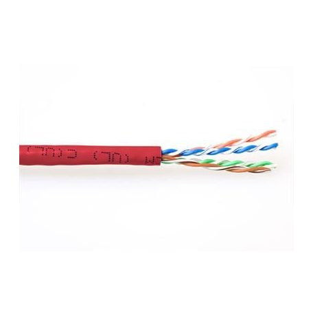 ACT CAT6A U-UTP Installation cable 305m Red