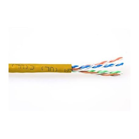 ACT CAT6A U-UTP Installation cable 305m Yellow