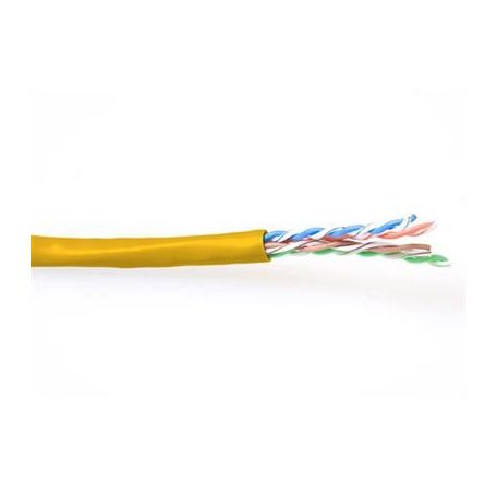 ACT CAT6 U-UTP Installation cable 100m Yellow