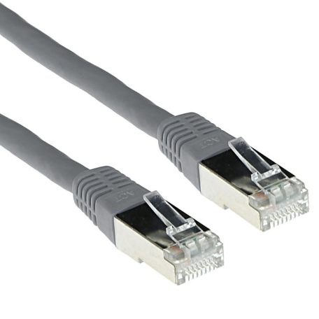 ACT CAT5e F-UTP Patch Cable 1m Grey