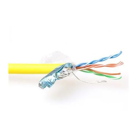 ACT CAT5e F-UTP Installation cable 500m Yellow