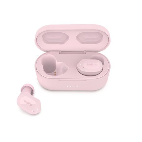 Belkin SoundForm Play True Bluetooth Headset Earbuds Pink