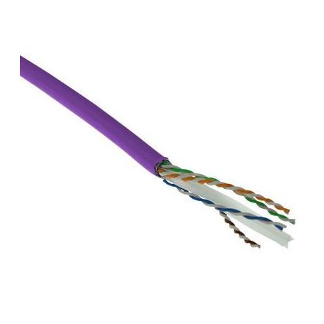 ACT CAT6 F-UTP Installation cable 305m Violet