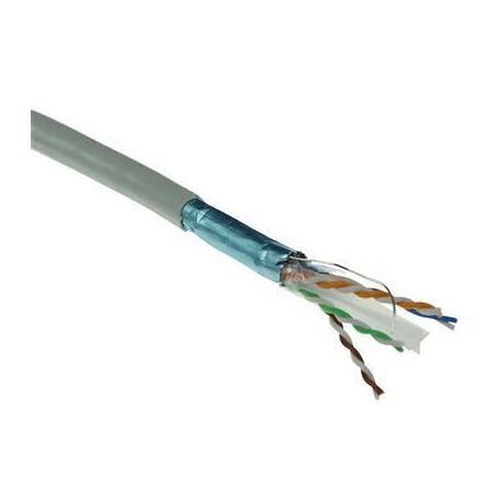 ACT CAT6A F-UTP Installation cable 500m Grey