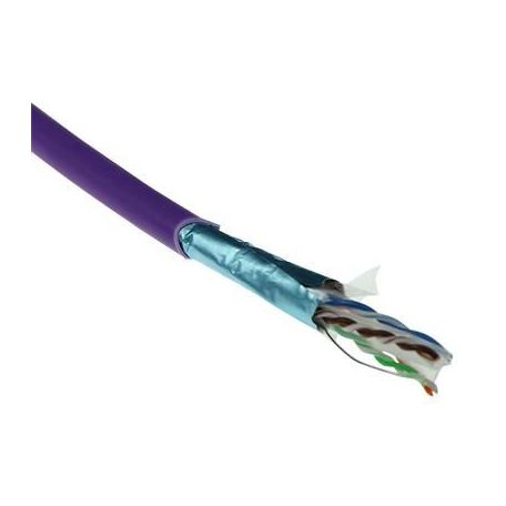 ACT CAT6A F-UTP Installation cable 305m Violet