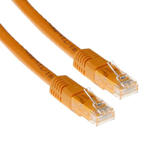 ACT CAT6 U-UTP Patch Cable 2m Orange