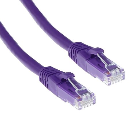 ACT CAT6A U-UTP Patch Cable 2m Purple