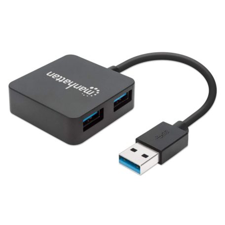 Manhattan SuperSpeed USB 3.0 Hub Black