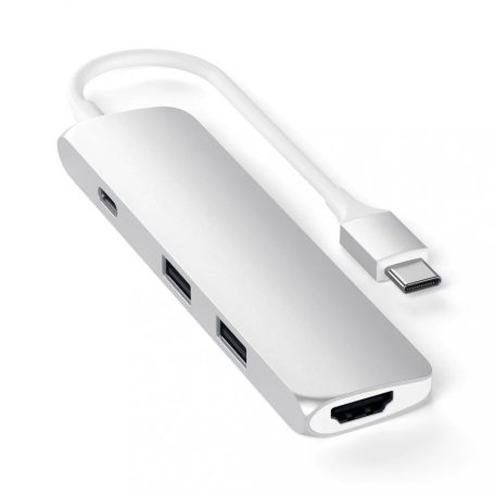 Satechi Type-C Slim MultiPort Adapter Silver