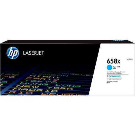 HP 658X Cyan toner