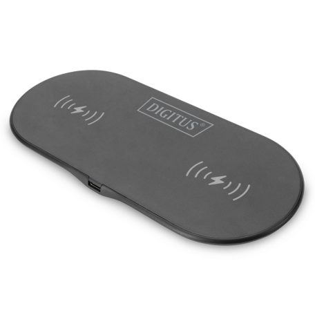 Digitus Wireless Charging Pad Duo 15W Black