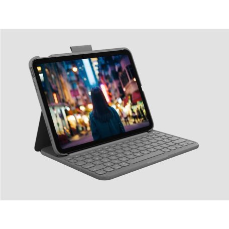 Logitech Slim Folio for iPad Oxford Grey UK