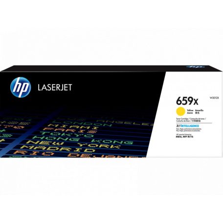 HP 659X Yellow toner