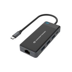   Conceptronic  DONN14G 7-in-1 USB 3.2 Gen 1 Docking Station Grey