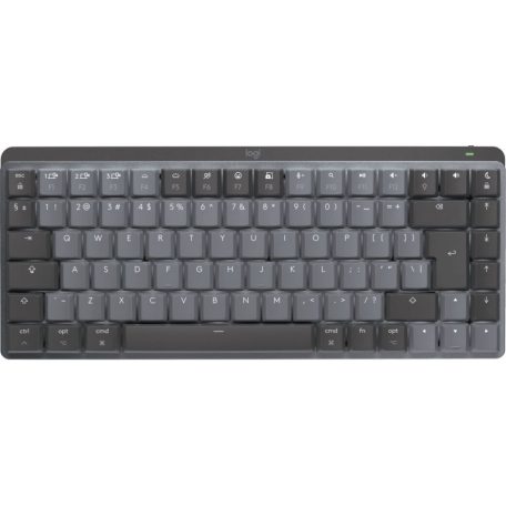 Logitech MX Mechanical Mini for Mac Tactile Quiet Mechanical Wireless Keyboard Space Grey US