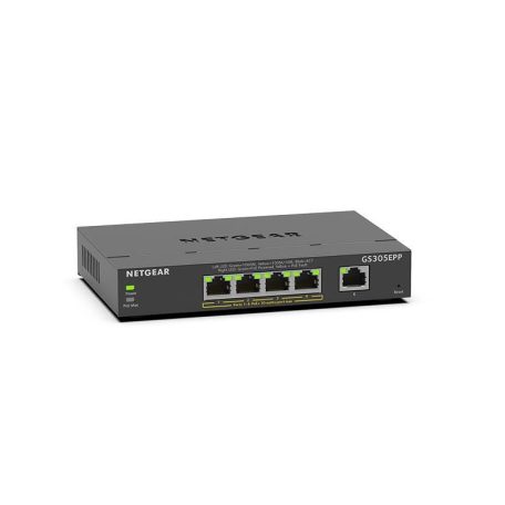 Netgear GS305EPP 5 Port High Power PoE+ Gigabit Ethernet Plus Switch