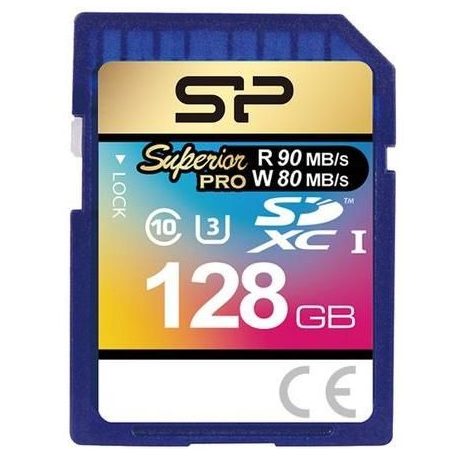 Silicon Power 128GB Superior Pro SDXC Class 10 UHS-1 (U3)