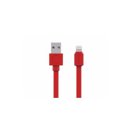 Allocacoc USB cable Lightning MFI Red