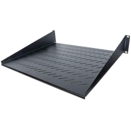 Intellinet 19" Cantilever Shelf (2U 2-Point Front Mount 400 mm) Black