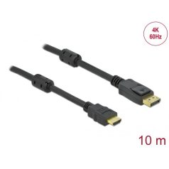   DeLock Active DisplayPort 1.2 to HDMI Cable 4K 60Hz 10m Black