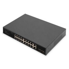   Digitus 16+2 Port 10/100/1000 Mbps + 2 Gigabit SFP PoE Switch