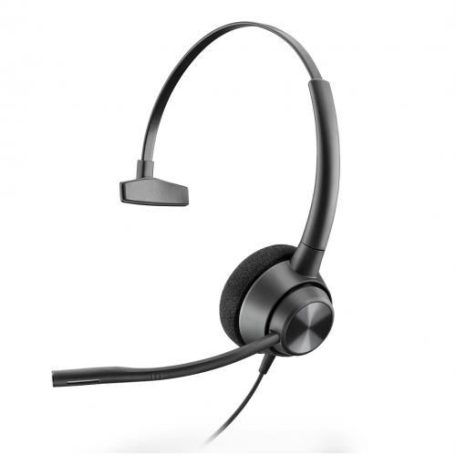 Poly Plantronics EncorePro 310 Quick Disconnect Headset Black