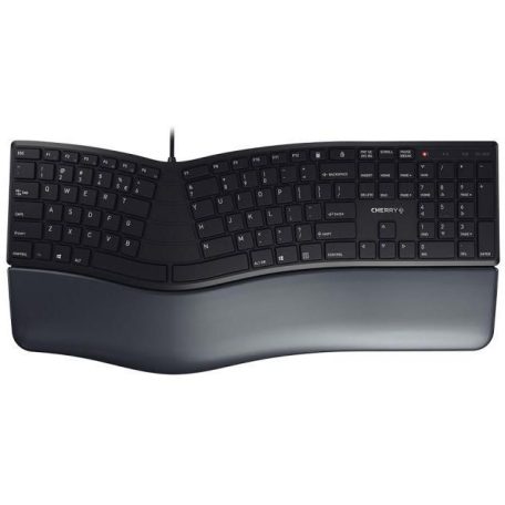 Cherry KC 4500 Ergo billentyűzet Black US