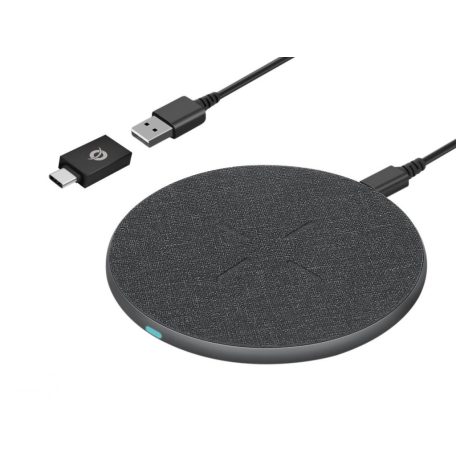 Conceptronic  GORGON03G 15W Wireless Charger with USB Adapter