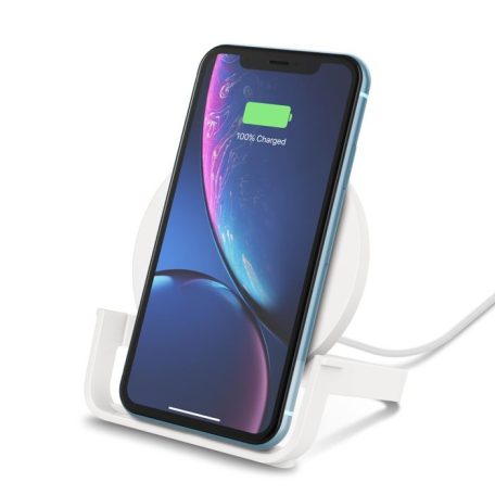 Belkin Boost Charge 10W Wireless Charging Stand 10W (AC Adapter Not Included) White