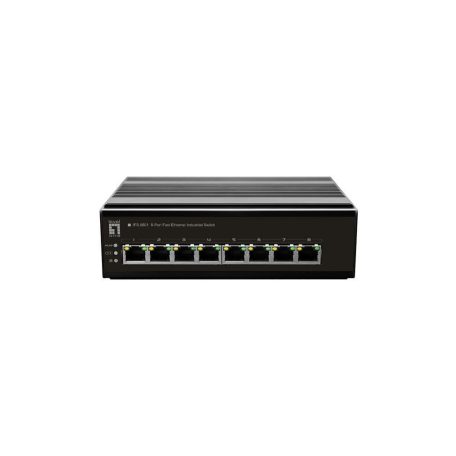 LevelOne IFS-0801 8-Port Fast Ethernet Industrial Switch