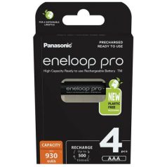   Panasonic Eneloop Pro 930mAh AAA Ni-MH akkumulátor 4db/csomag