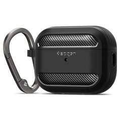 Spigen Rugged Armor, black - AirPods Pro 2