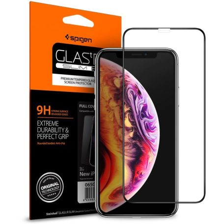 Spigen Glass FC HD, black - iPhone 11 Pro/XS/X