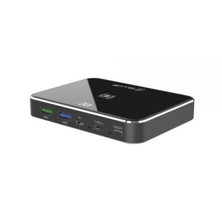 Tellur GPD100 Graphene Wireless 10000mAh PowerBank Black