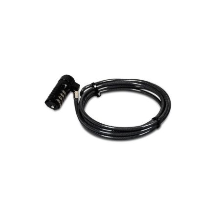 Port Designs Connect Combination Safety Cable Black