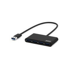 Port Designs HUB 4 Ports USB 3.0 Black