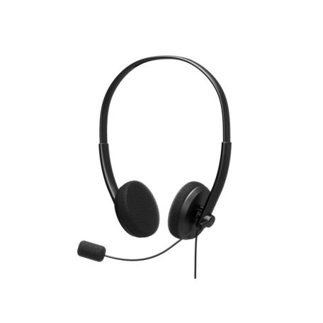 Port Designs Office USB Stereo Headset Black