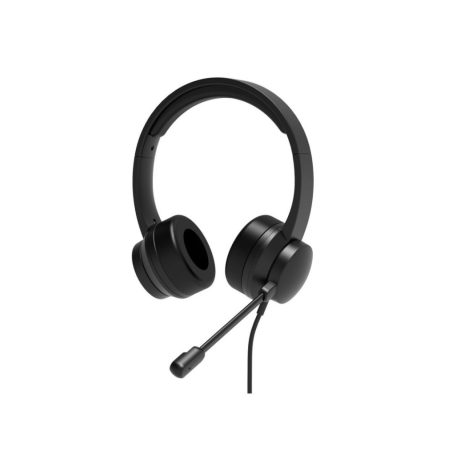 Port Designs Confort Office USB Stereo Headset Black