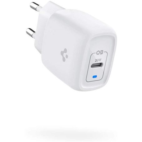 Spigen PowerArc ArcStation Pro Wall Charger White  (GaN/1-Port/ USB-C PD3.0 20W)