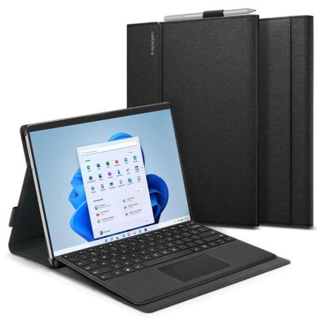 Spigen Stand Folio, black - Microsoft Surface Pro 9/8