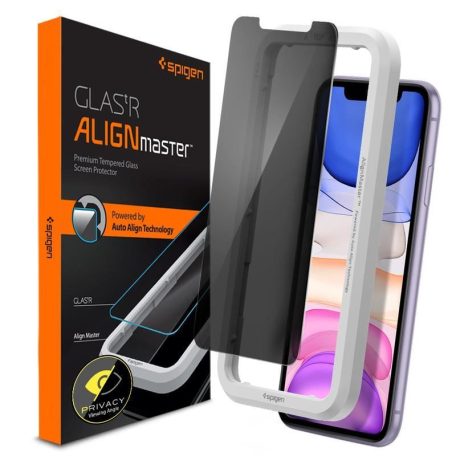 Spigen Glass AlignMaster Privacy 1 Pack - iPhone 11