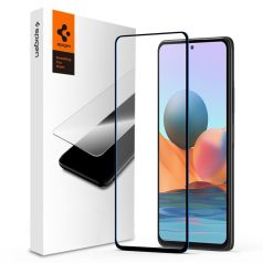 Spigen Glass FC, black - Xiaomi Redmi Note 10 Pro