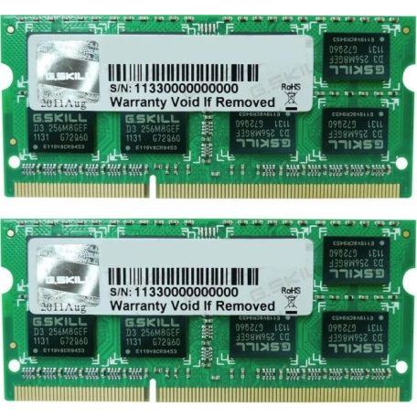 G.SKILL 8GB DDR3L 1600MHz Kit(2x4GB) SODIMM Standard