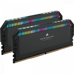   Corsair 64GB DDR5 6000MHz Kit(2x32GB) Dominator Platinum RGB Black