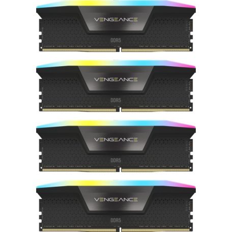 Corsair 192GB DDR5 5200MHz Kit(4x48GB) Vengeance RGB Black