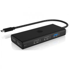   Raidsonic Icy Box IB-DK4011-CPD 7in1 USB Type-C DockingStation Black