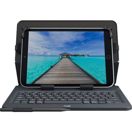 Logitech Universal Bluetooth Keyboard and Folio 9"-10" Case Black UK