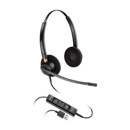 Poly Plantronics EncorePro 525 Stereo Headset Black