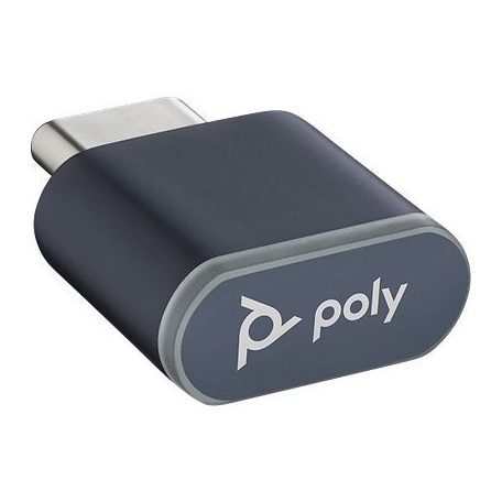 Poly Plantronics BT700 Bluetooth 5.1 USB-C Adapter Black