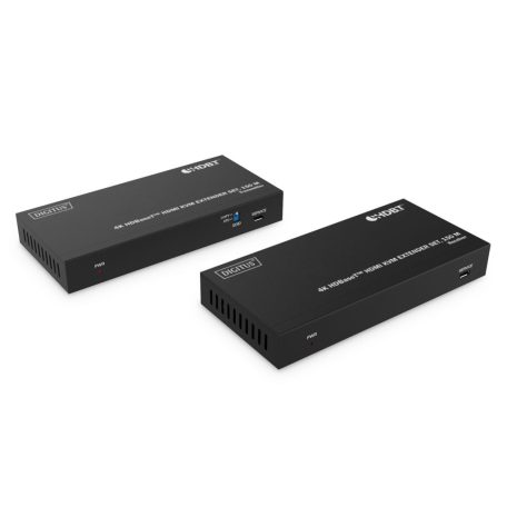 Digitus DS-55522 4K HDBaseT HDMI KVM Extender Set 150m Black